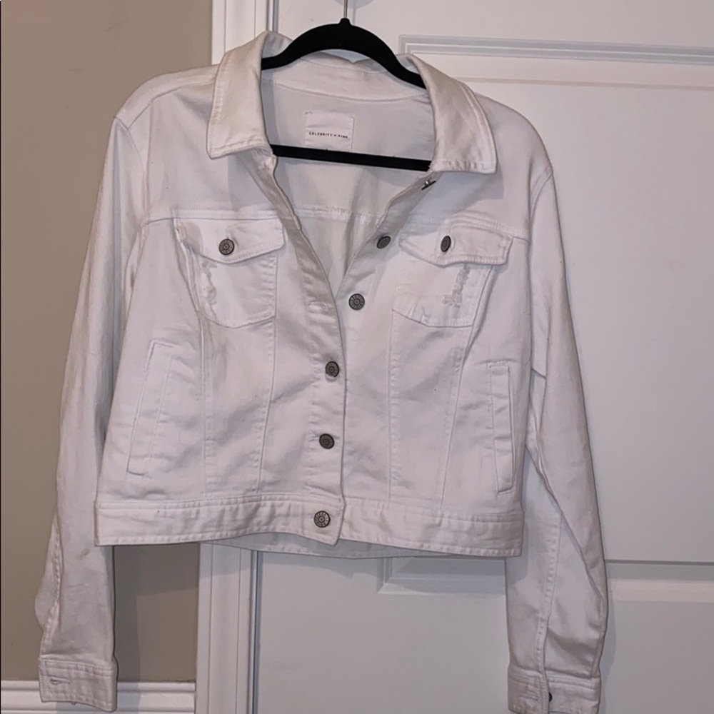 L Celebrity Pink White Women’s Jacket